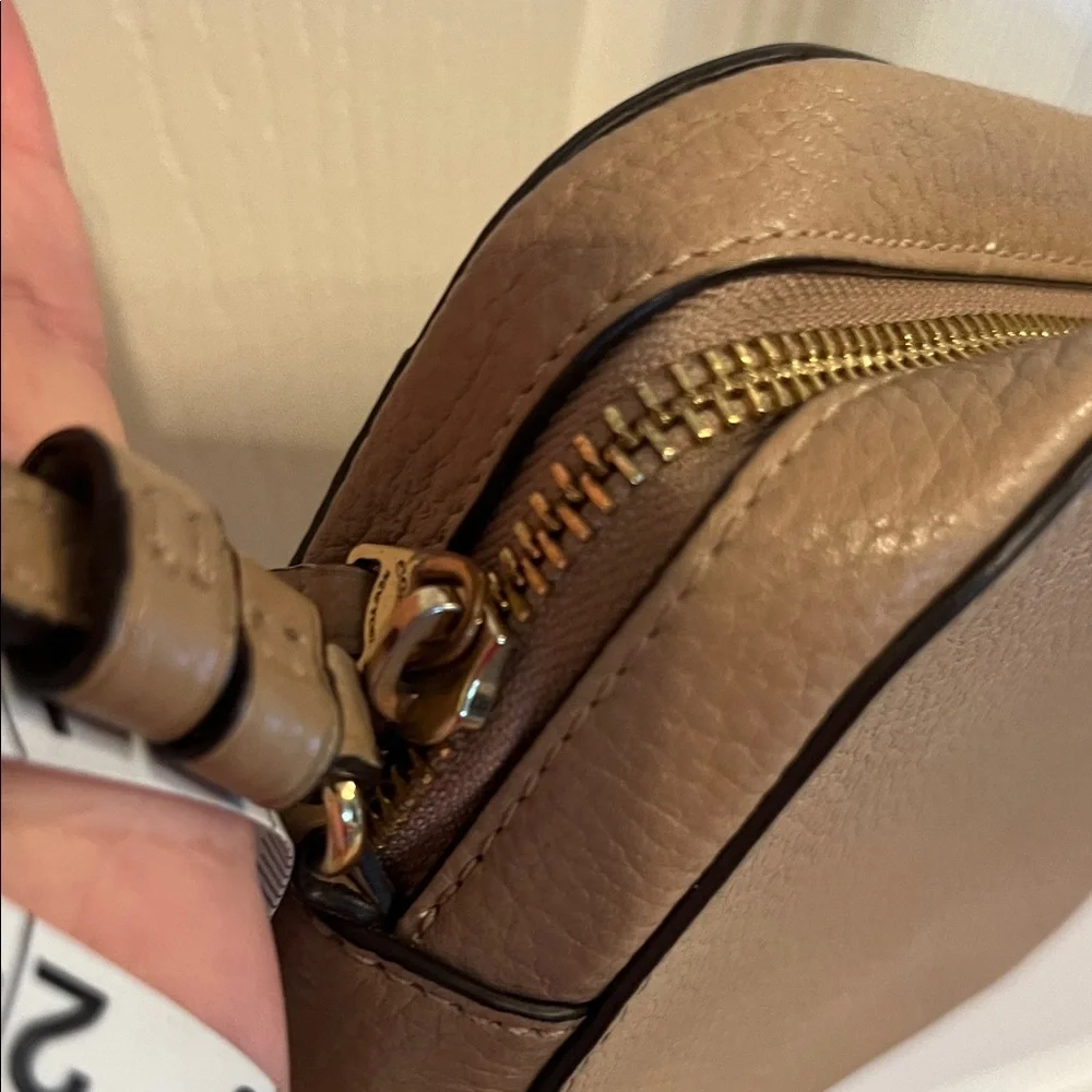 Coach Light Brown Crossbody Bag